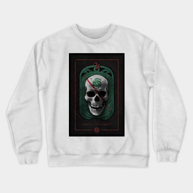 Embrace The Darkness Crewneck Sweatshirt by IanPesty